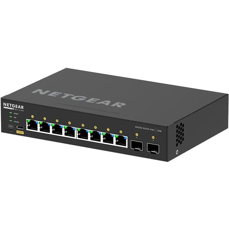 Switch de Red Netgear AV Line M4250 GSM4210PX Ethernet Switch - vista 3