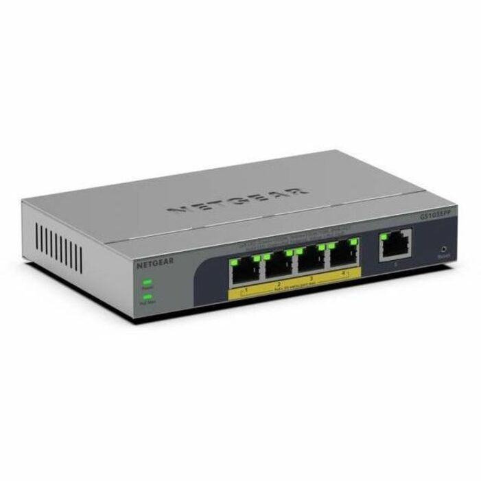 Switch de Red Netgear Business GS105EPP Ethernet Switch - vista 1