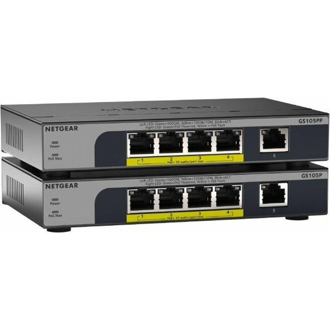 Switch de Red Netgear Business GS105PP Ethernet Switch - vista 2