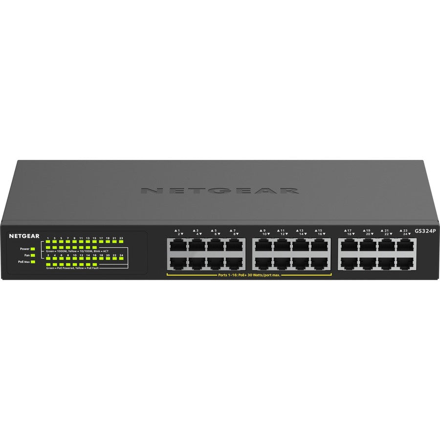 Switch de Red Netgear Business GS324P Ethernet Switch - vista 1