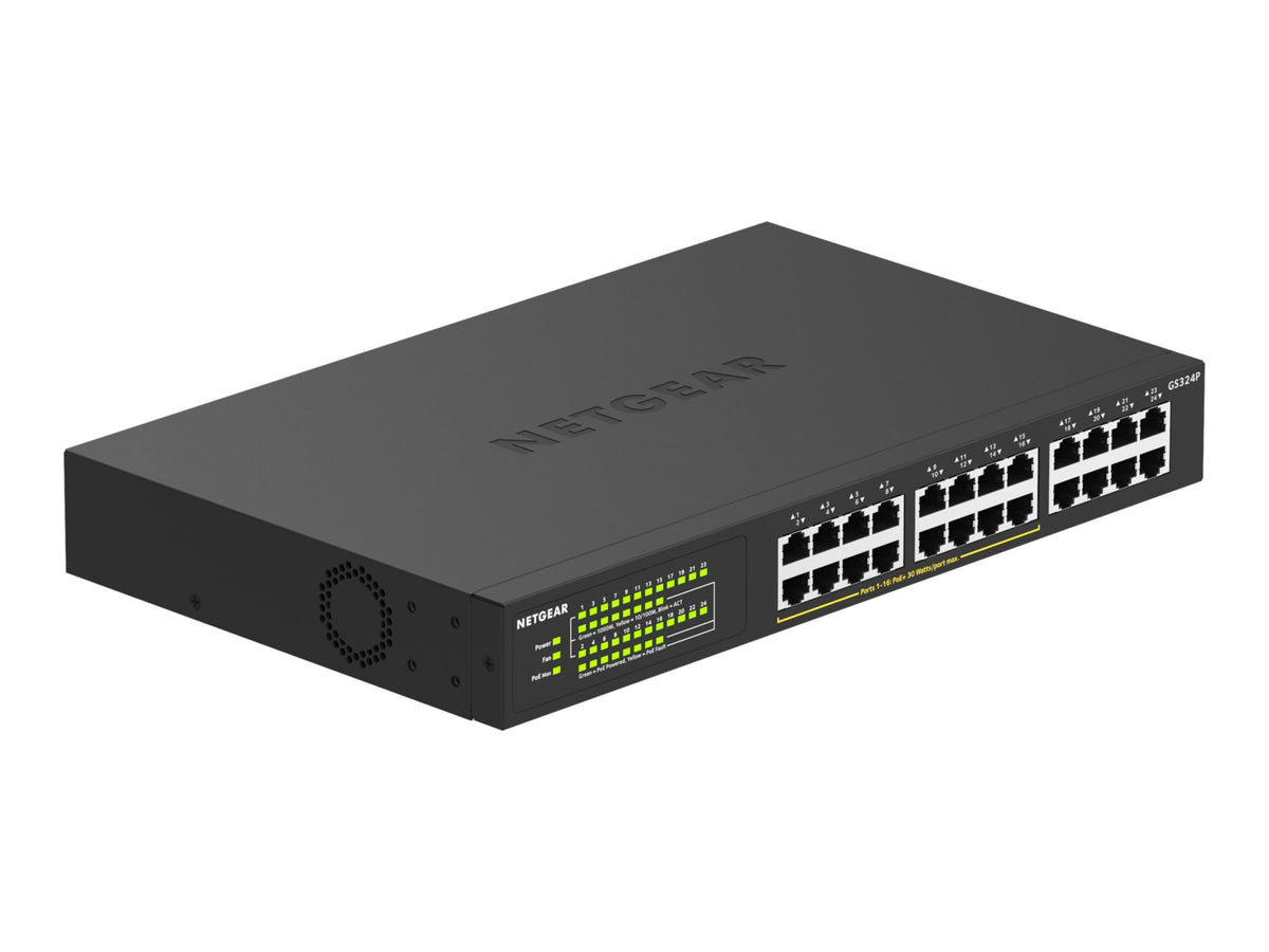 Switch de Red Netgear Business GS324P Ethernet Switch - vista 2