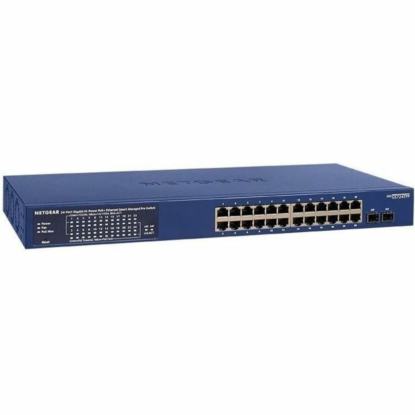 Switch de Red Netgear Business GS724TPP Ethernet Switch - vista 1