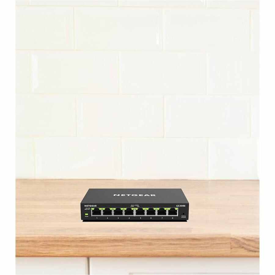 Switch de Red Netgear GS308E Ethernet Switch - vista 6