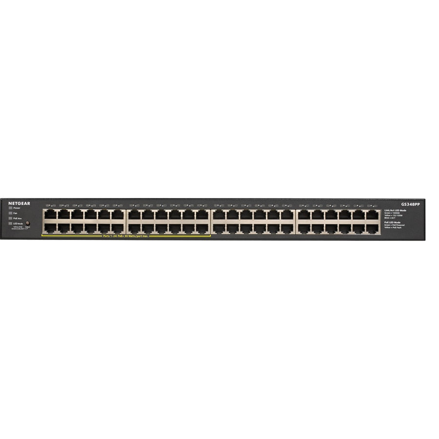 Switch de Red Netgear GS348PP Ethernet Switch - vista 6