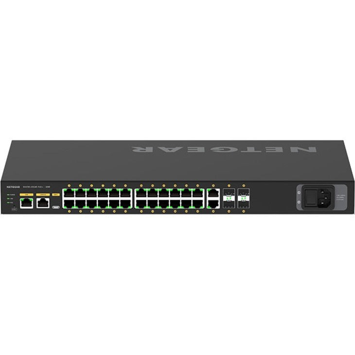 Switch de Red Netgear M4250-26G4F-PoE+ AV Line Managed Switch - vista 6