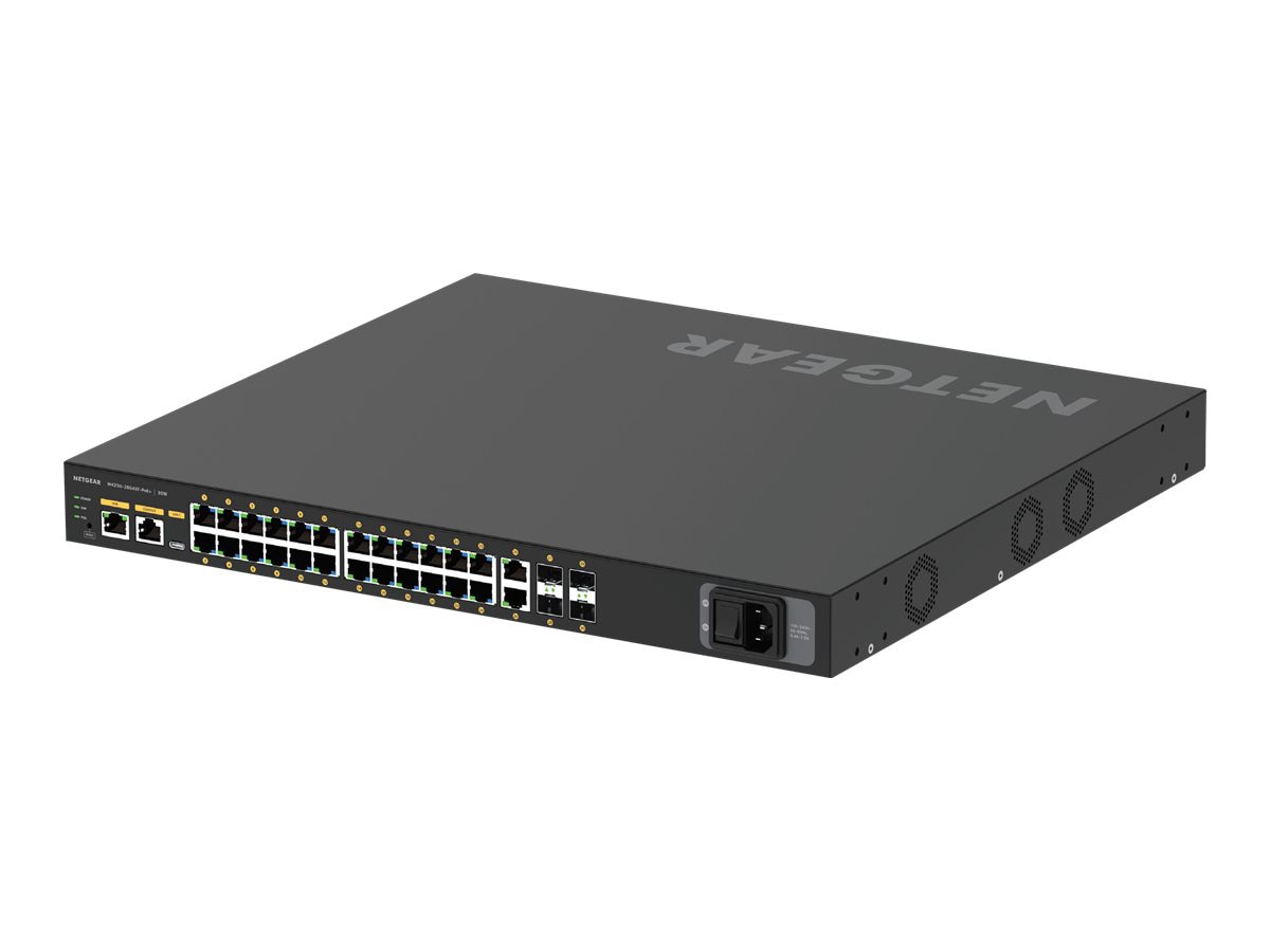 Switch de Red Netgear M4250-26G4XF-PoE+ AV Line Managed Switch - vista 2