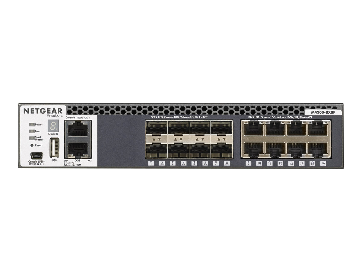 Switch de Red Netgear M4300 Stackable Managed Switch - vista 3