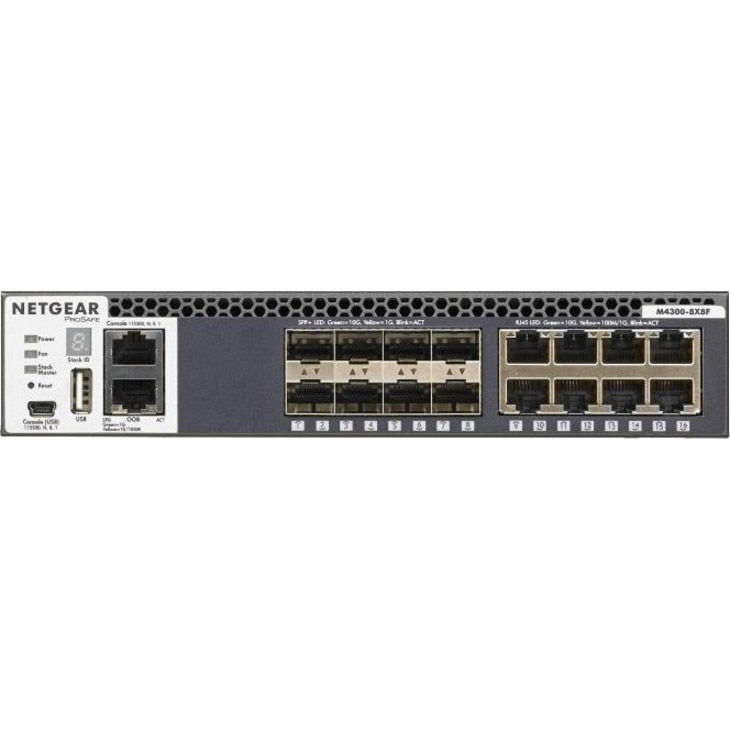 Switch de Red Netgear M4300 Stackable Managed Switch - vista 5