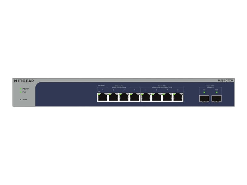 Switch de Red Netgear MS510TXM Ethernet Switch - vista 2