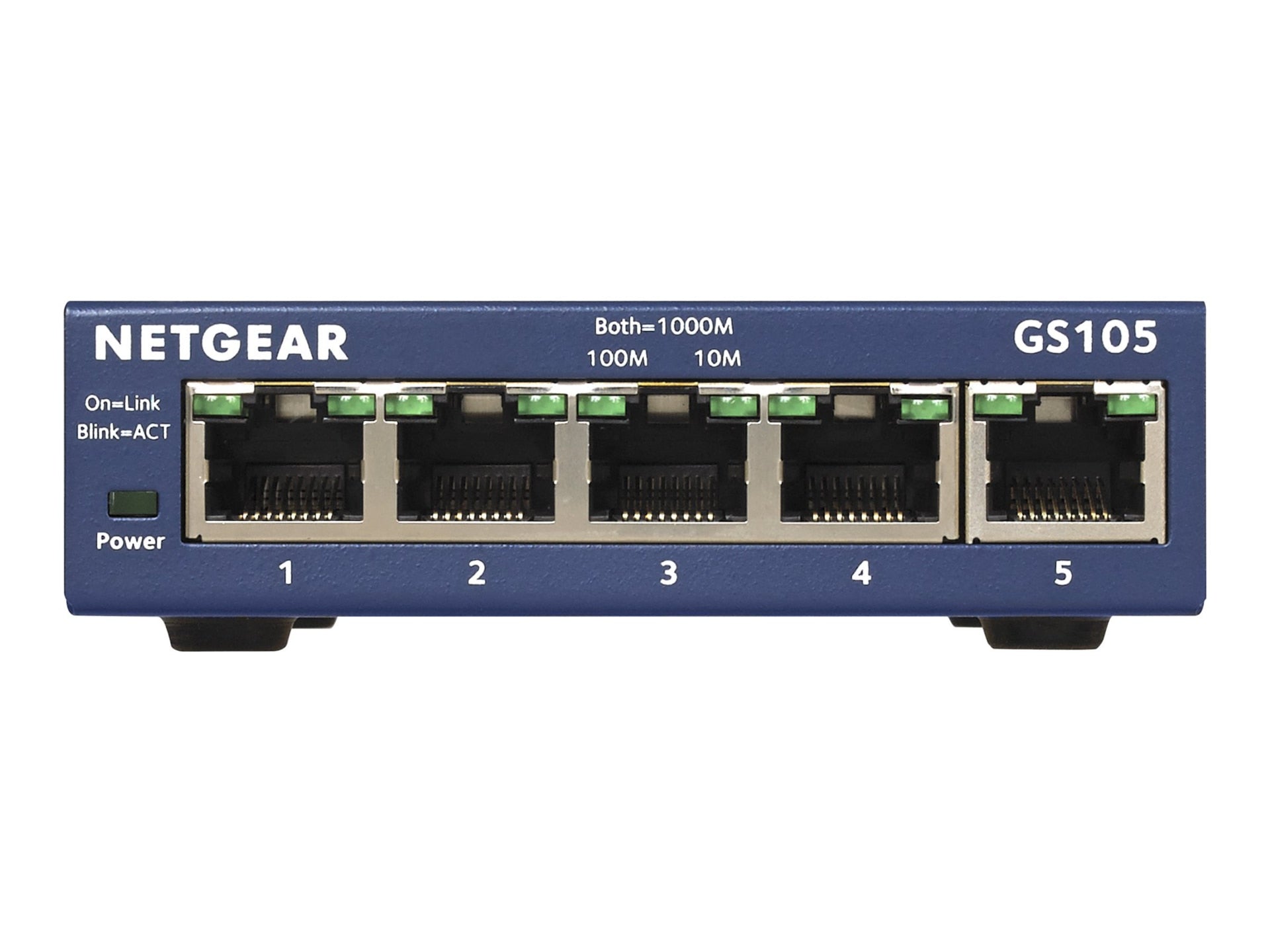 Switch de Red Netgear ProSafe GS105 Ethernet Switch - vista 2