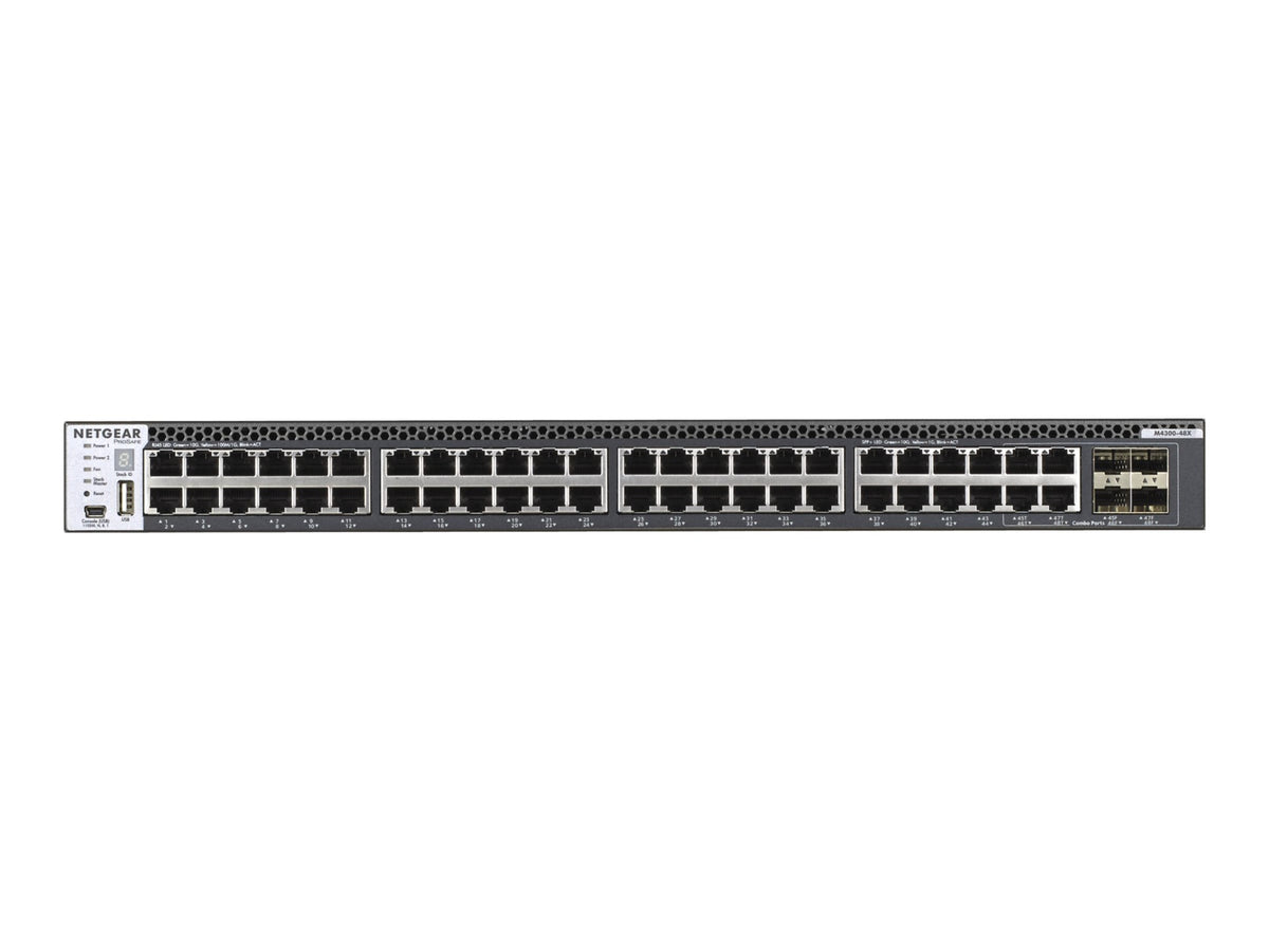 Switch de Red Netgear ProSafe M4300 48G Managed Switch 48 x 10GbE - vista 2