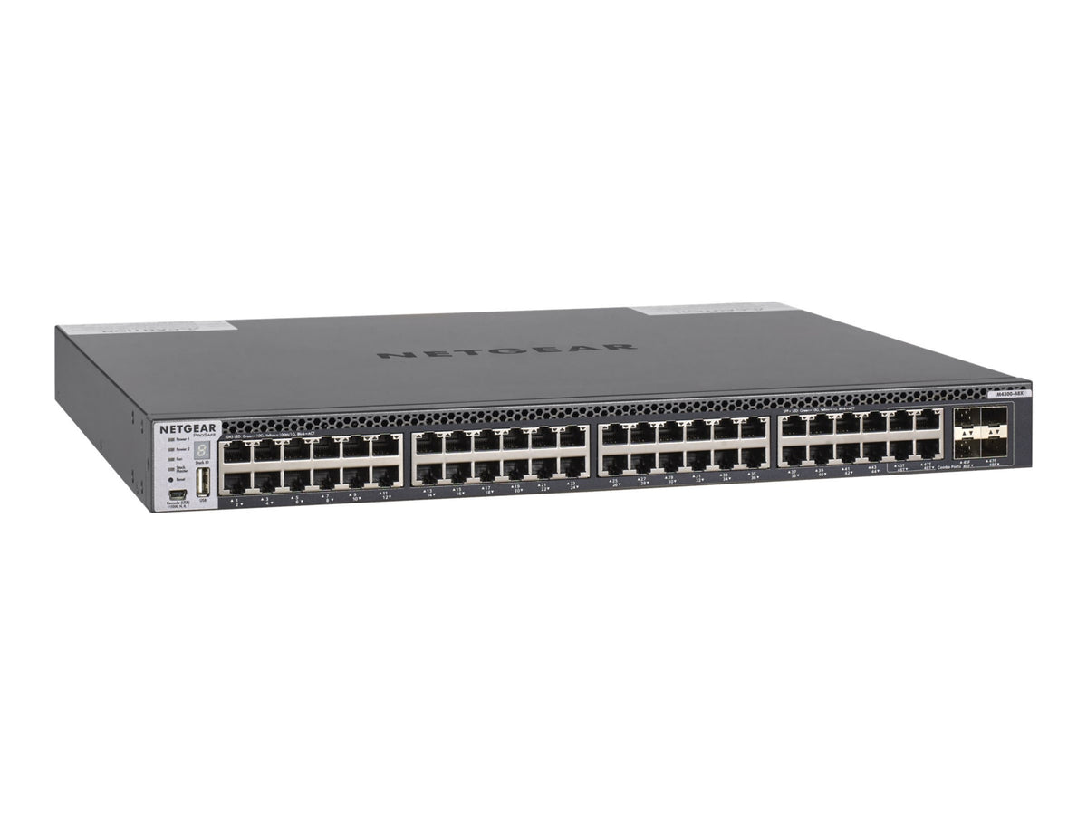 Switch de Red Netgear ProSafe M4300 48G Managed Switch 48 x 10GbE - vista 3