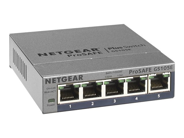 Switch de Red Netgear ProSafe Plus Switch - vista 1