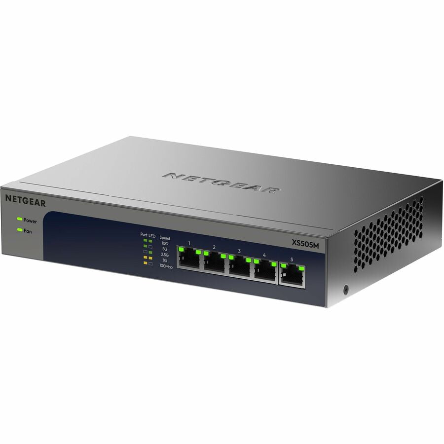 Switch de Red Netgear XS505Mv2 Ethernet Switch - vista 2