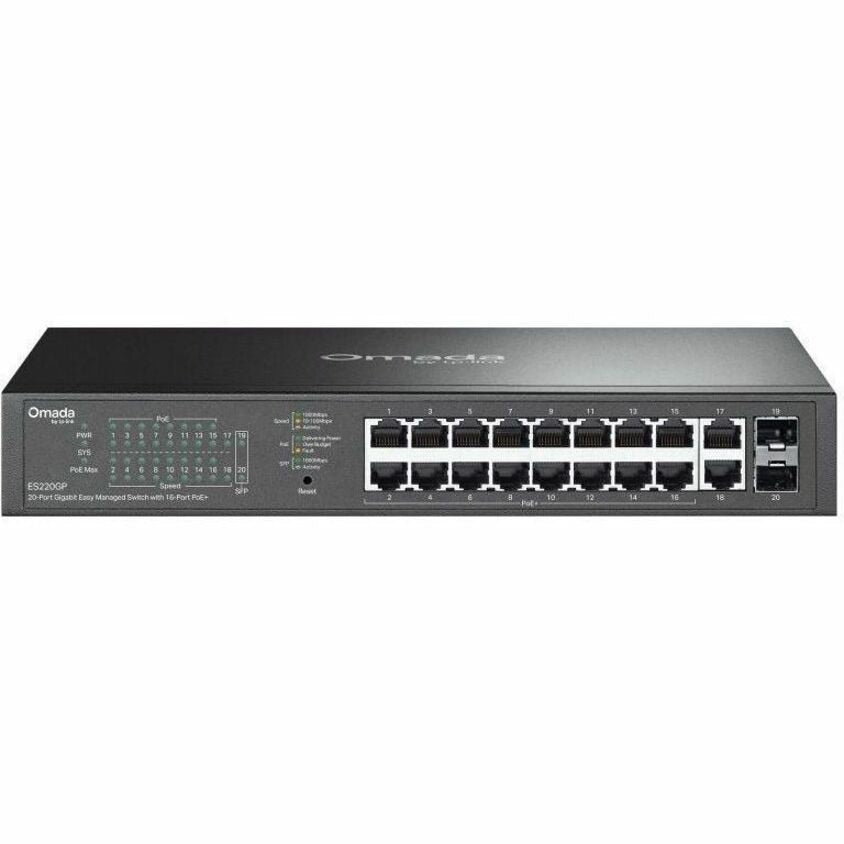 Switch de Red Omada 20-Port Gigabit Easy Managed Switch - vista 1