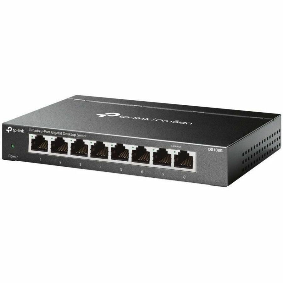 Switch de Red Omada DS105G Omada 8-Port Gigabit Desktop Switch - vista 3