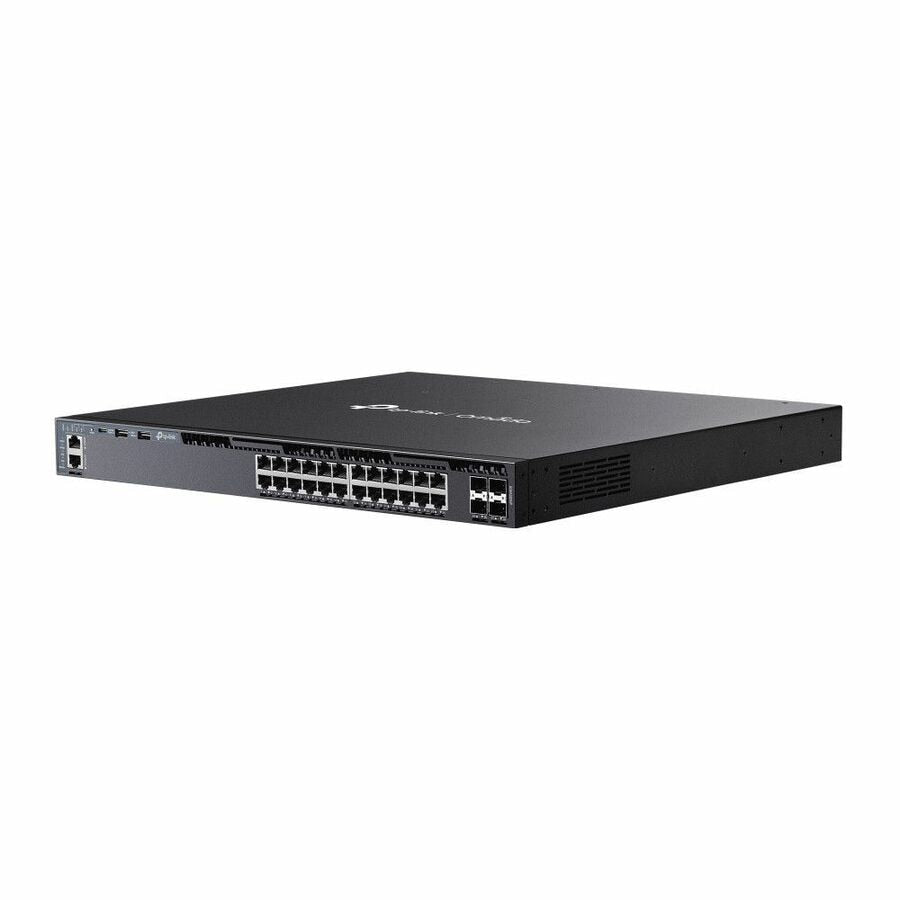 Switch de Red Omada Omada 24-Port Gigabit Stackable L3 Managed PoE+ Switch - vista 2