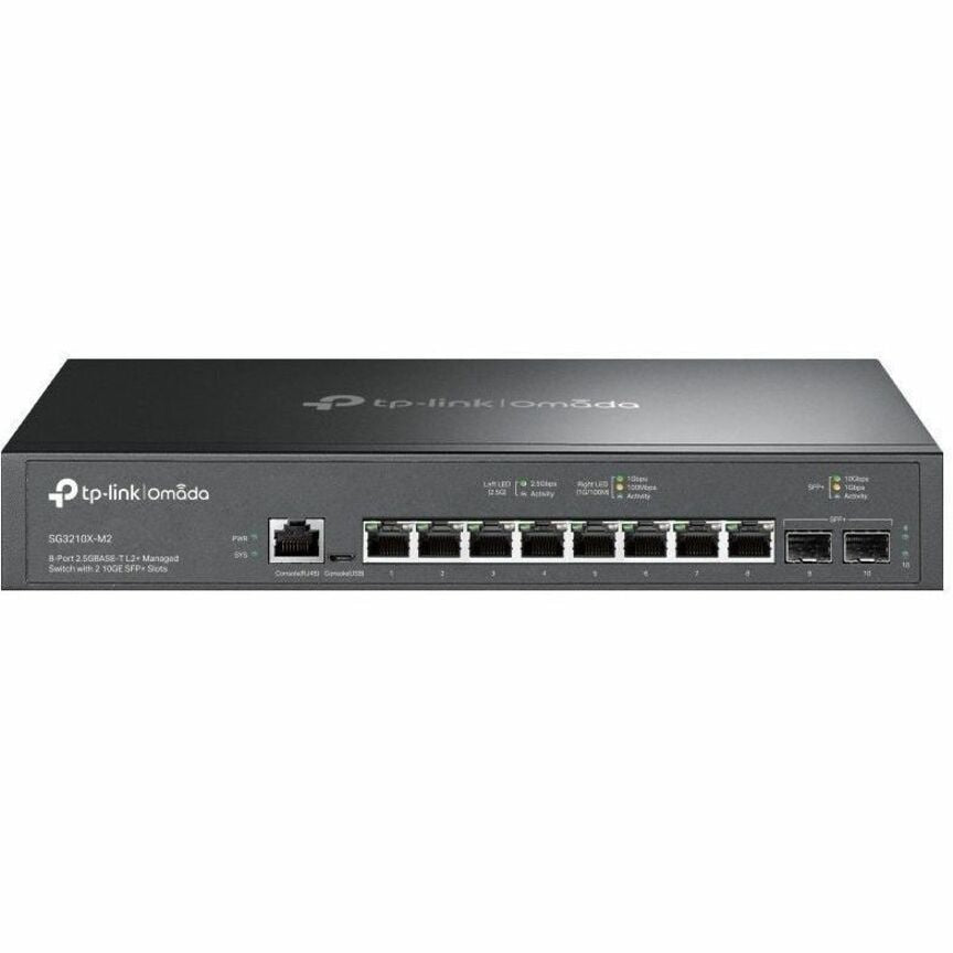 Switch de Red Omada Omada 8-Port 2.5G L2+ Managed Switch - vista 1