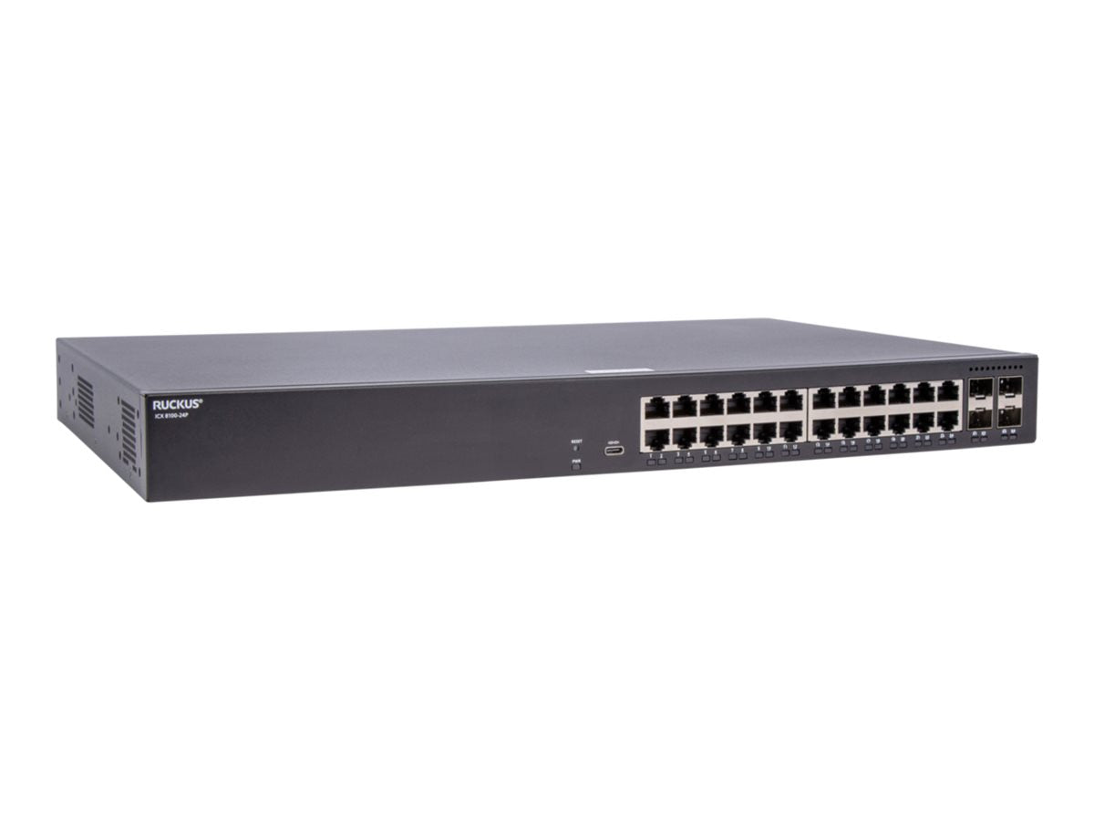 Switch de Red Ruckus ICX 8100-24P - vista 1