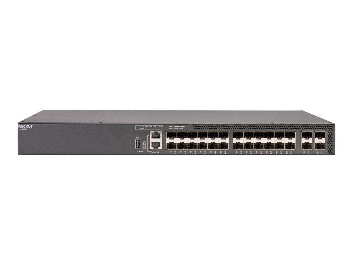 Switch de Red Ruckus ICX 8200 24-Port 1G Fiber Switch - vista 1
