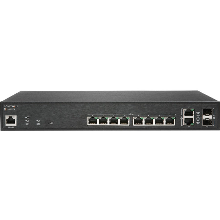 Switch de Red SonicWall SWITCH SWS12-10FPOE - vista 1
