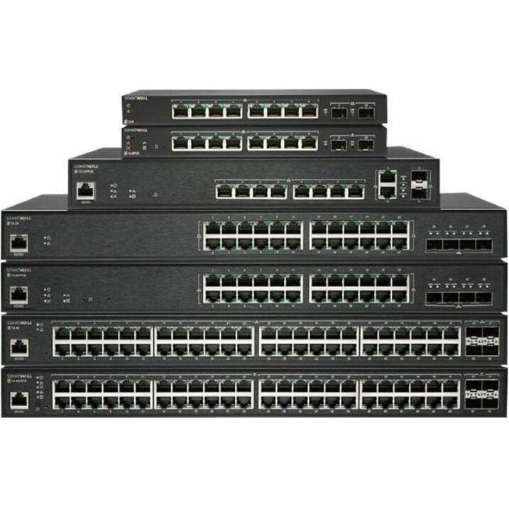 Switch de Red SonicWall SWITCH SWS14-48FPOE - vista 2