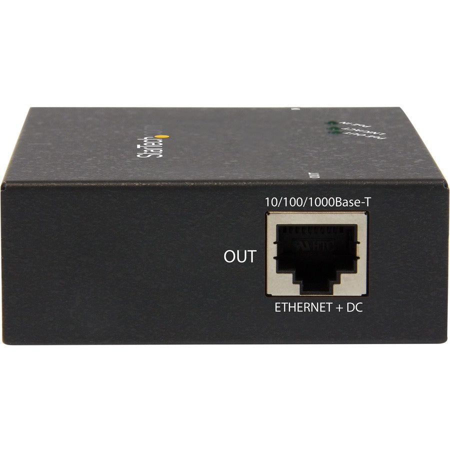Switch de Red StarTech.com StarTech 1 Port Gigabit PoE+ Extender - vista 2