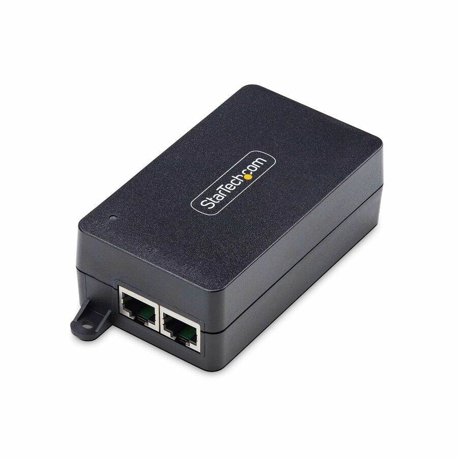 Switch de Red StarTech.com StarTech 1-Port Gigabit PoE+ Injector - vista 2