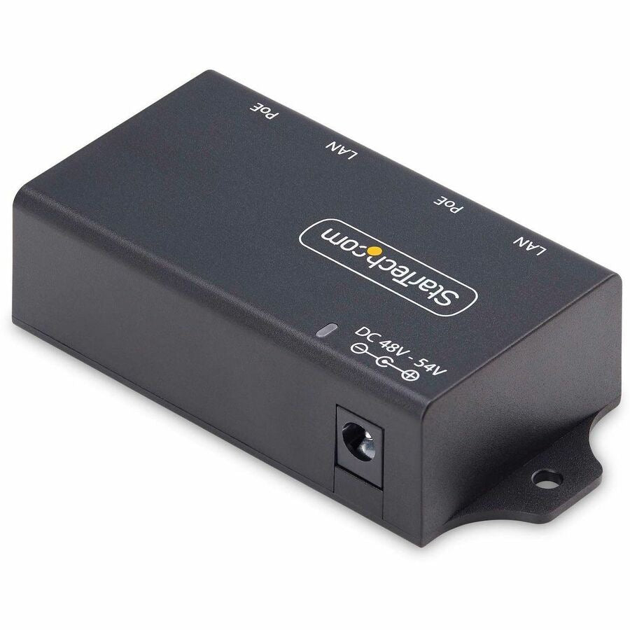 Switch de Red StarTech.com StarTech 2-Port Gigabit Midspan PoE+ Injector - vista 3
