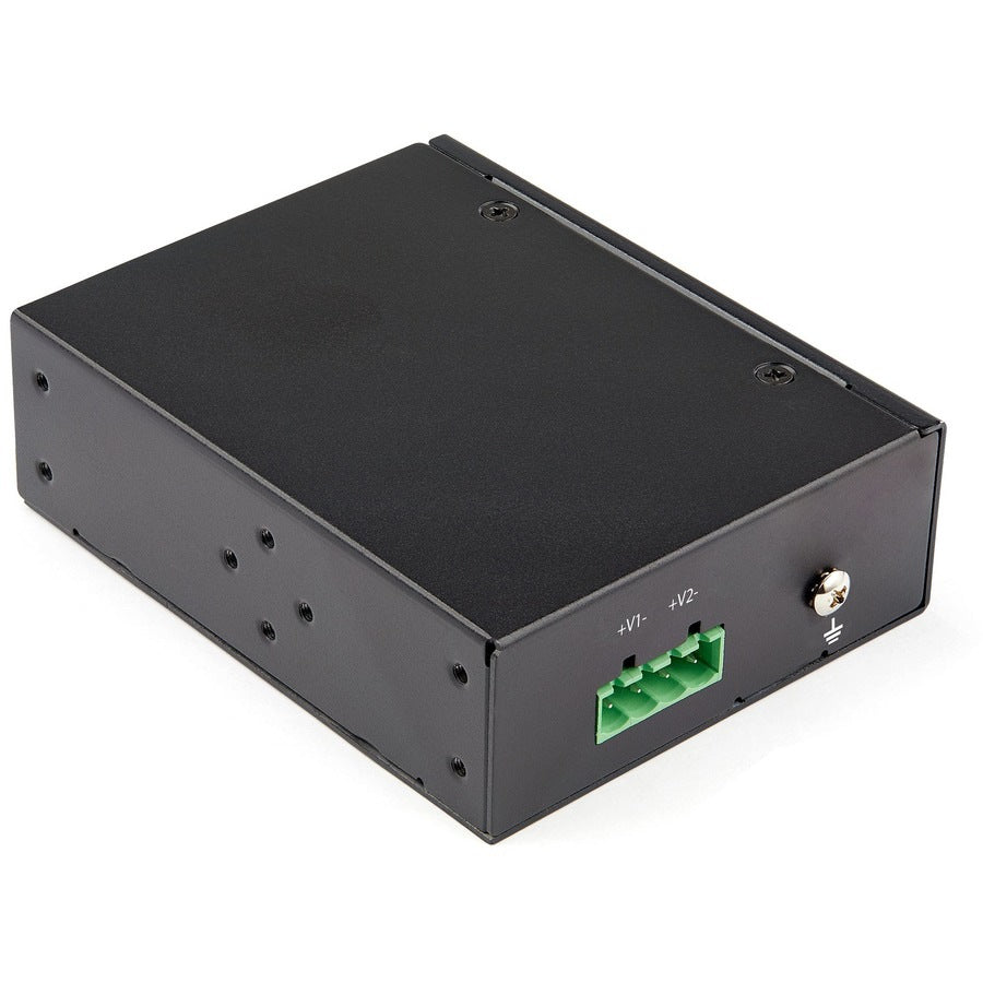 Switch de Red StarTech.com StarTech Industrial 5 Port Gigabit PoE Switch 30W - vista 6