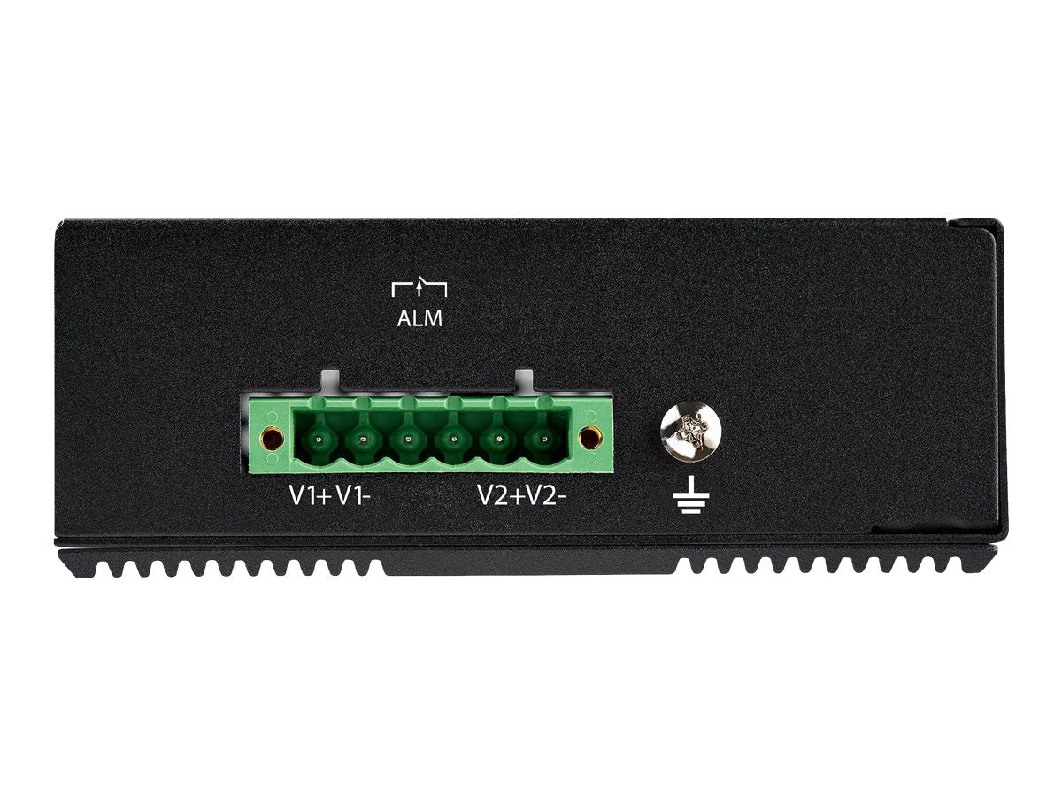 Switch de Red StarTech.com StarTech Industrial 8 Port Gigabit PoE+ Switch 30W Power Over Ethernet - vista 5