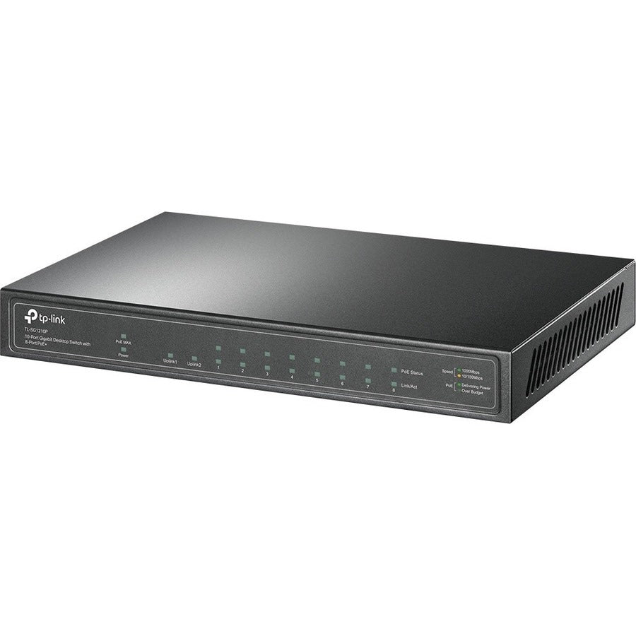 Switch de Red TP-Link 10-Port Gigabit Desktop Switch - vista 6