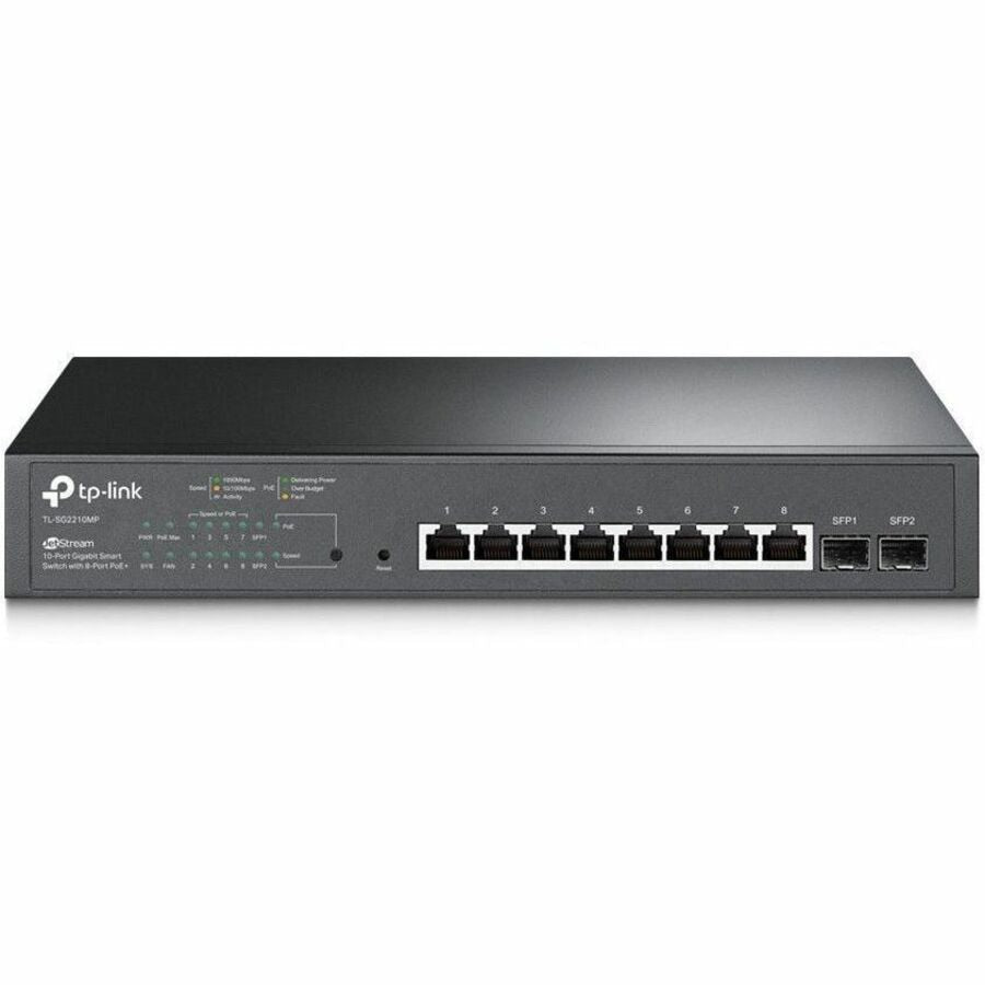 Switch de Red TP-Link JetStream 10-Port Gigabit Smart Switch - vista 1
