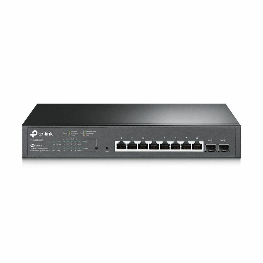 Switch de Red TP-Link JetStream 10-Port Gigabit Smart Switch - vista 2