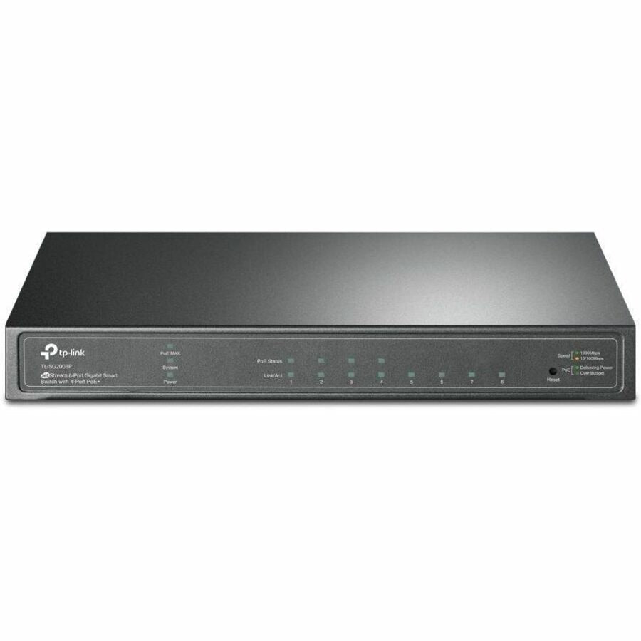 Switch de Red TP-Link JetStream TL-SG2008P 8-Ports Ethernet Switch - vista 1