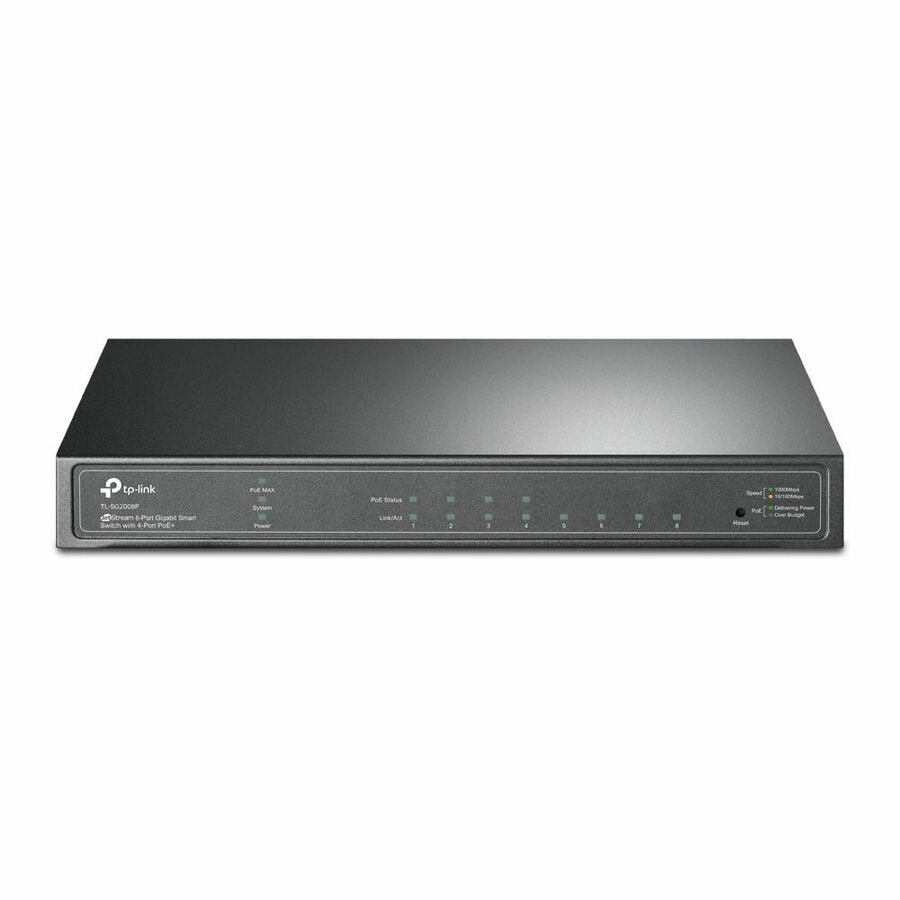Switch de Red TP-Link JetStream TL-SG2008P 8-Ports Ethernet Switch - vista 2