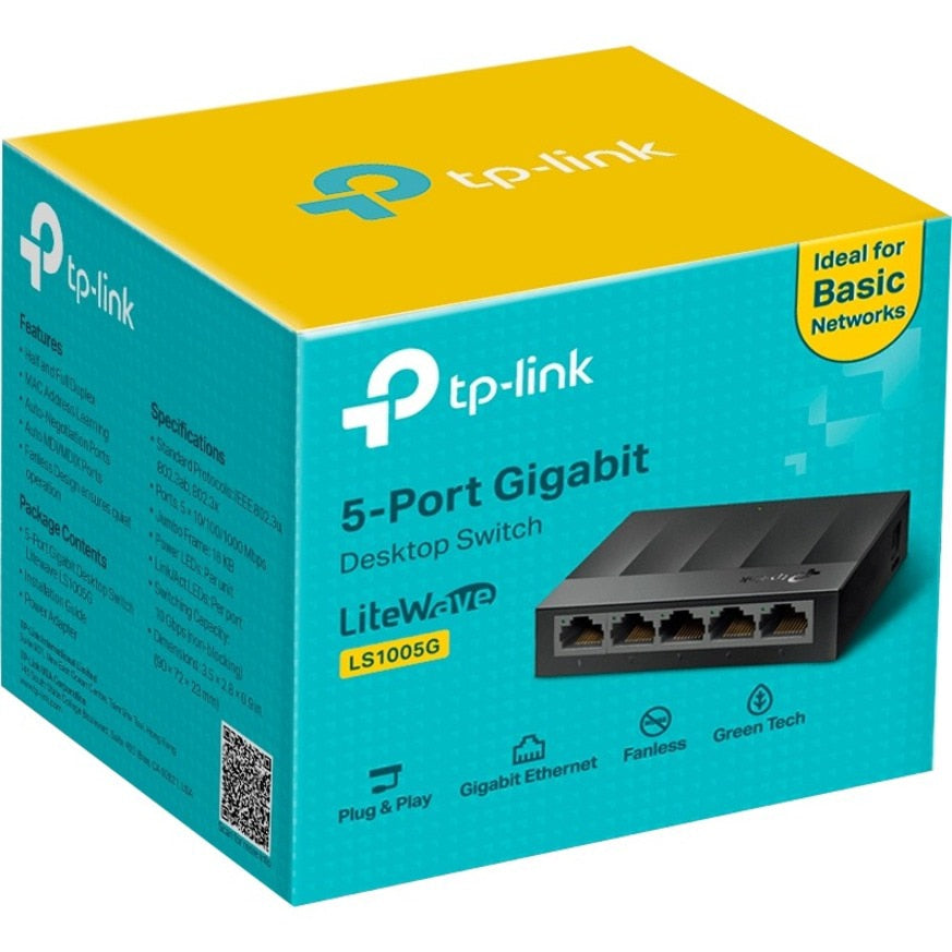 Switch de Red TP-Link LS1005G - vista 6