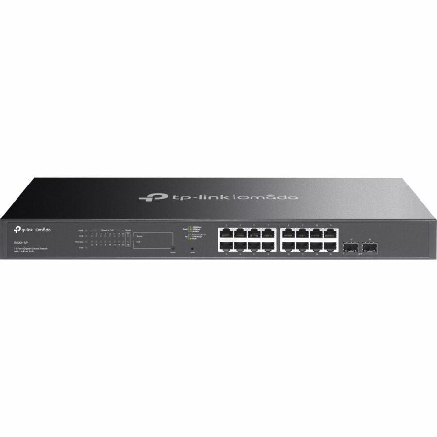 Switch de Red TP-Link Omada 18-Port Gigabit Smart Switch - vista 2