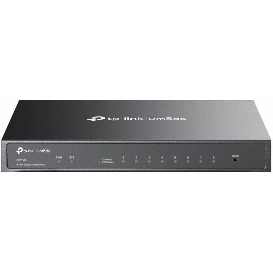 Switch de Red TP-Link Omada 8-Port Gigabit Smart Switch - vista 2