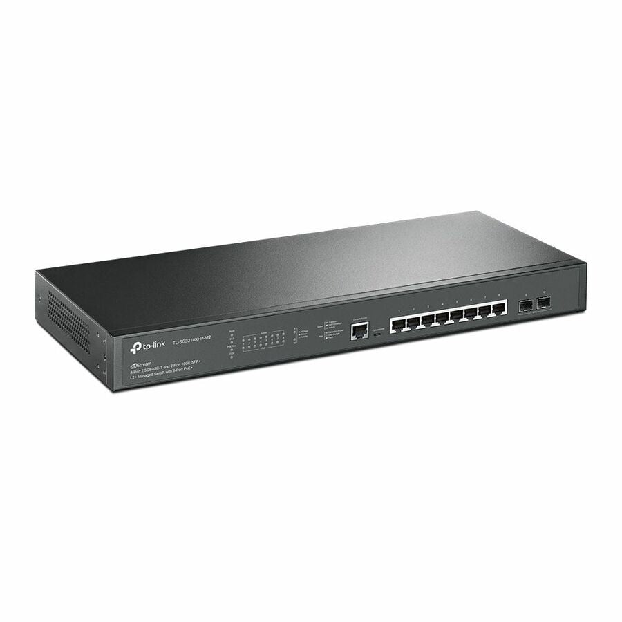 Switch de Red TP-Link Omada 8-Ports SG3210XHP-M2 Managed Ethernet Switch - vista 2