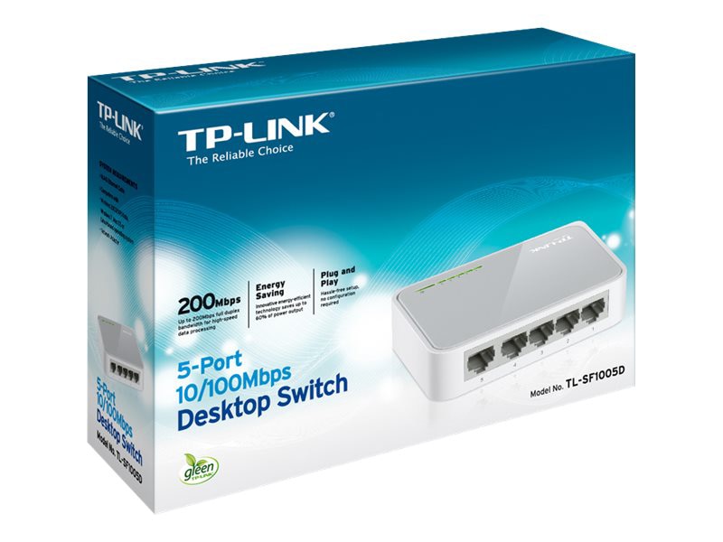 Switch de Red TP-LINK TL-SF1005D - vista 6