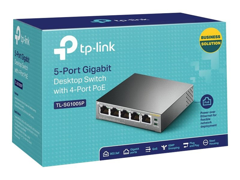 Switch de Red TP-Link TL-SG1005P - vista 5