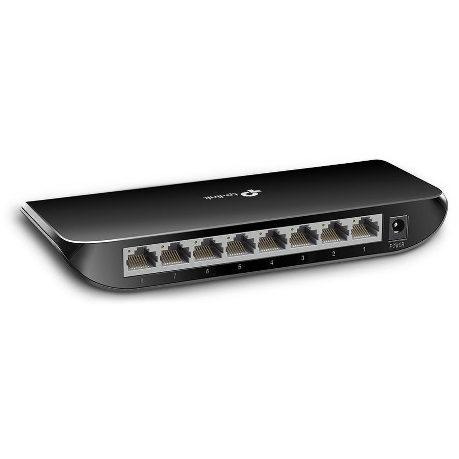 Switch de Red TP-LINK TL-SG1008D - vista 7