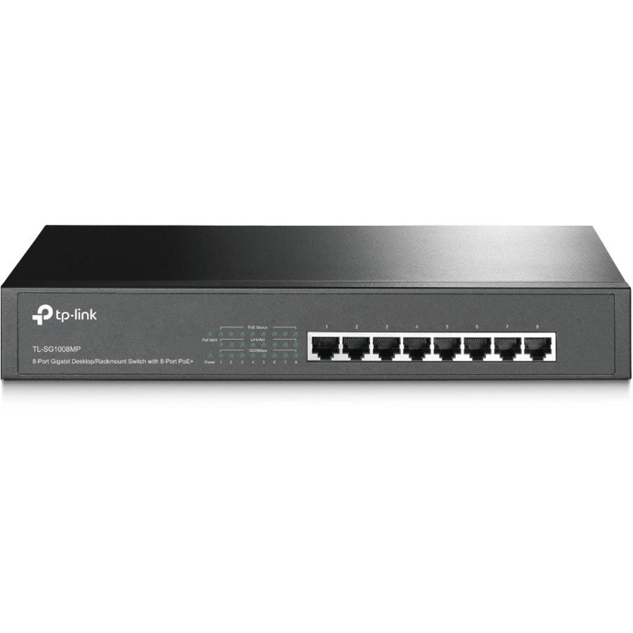 Switch de Red TP-Link TL-SG1008MP - vista 1