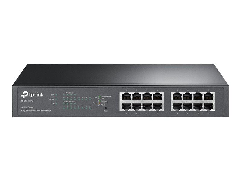 Switch de Red TP-Link TL-SG1016PE - vista 1