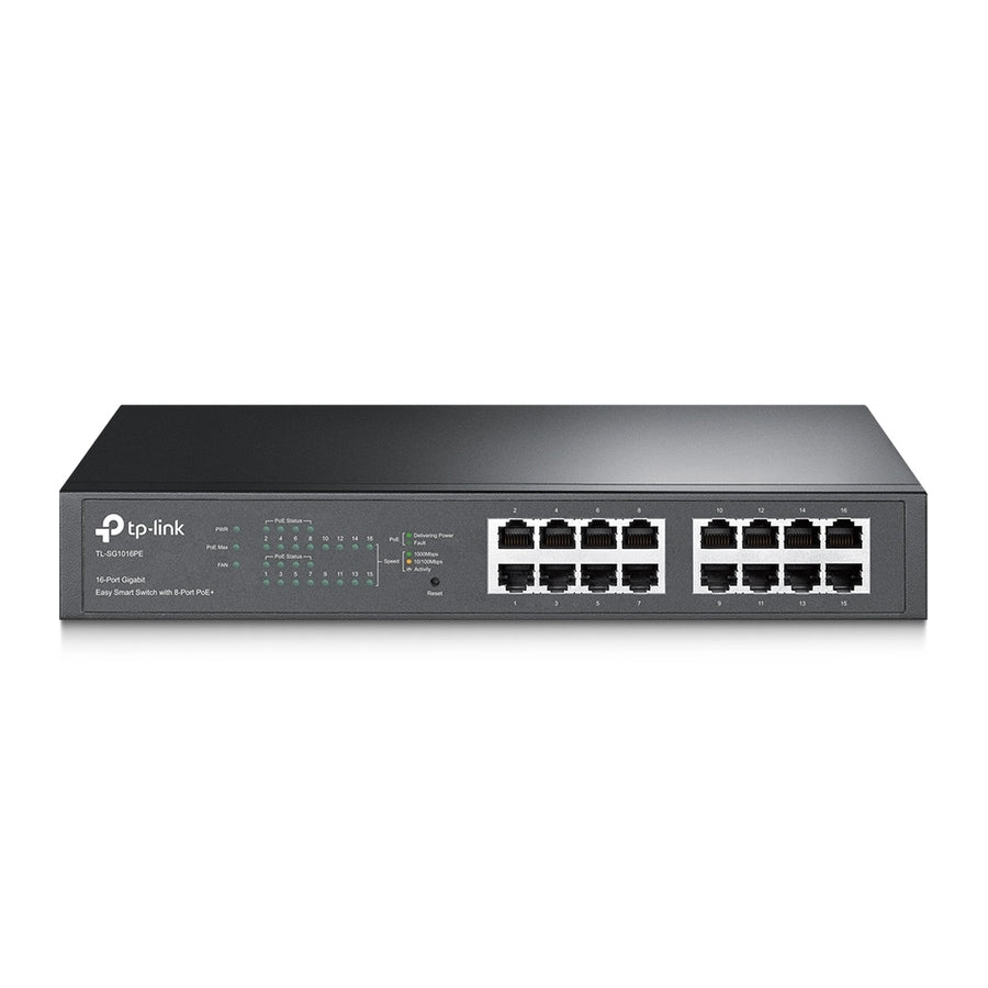 Switch de Red TP-Link TL-SG1016PE - vista 2