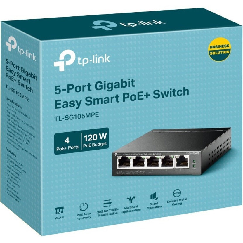 Switch de Red TP-Link TL-SG105MPE - vista 4