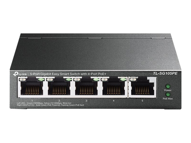 Switch de Red TP-Link TL-SG105PE - vista 2
