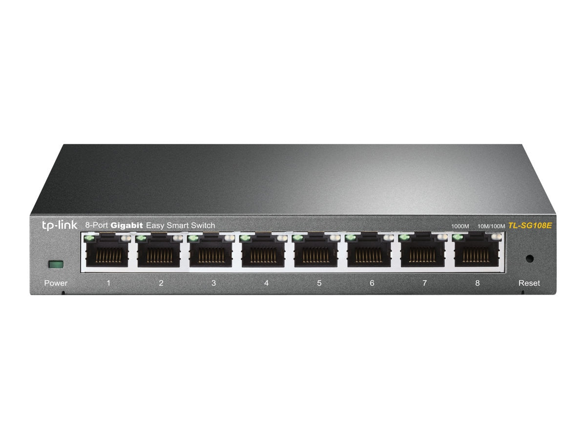 Switch de Red TP-LINK TL-SG108E - vista 3