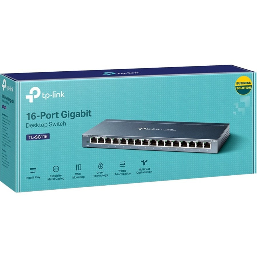 Switch de Red TP-Link TL-SG116 - vista 7